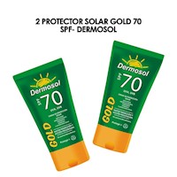 2 Protector Solar Gold 70 SPF- Dermosol